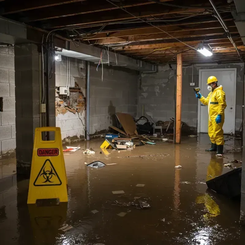 Flooded Basement Electrical Hazard in Noe Valley, CA Property